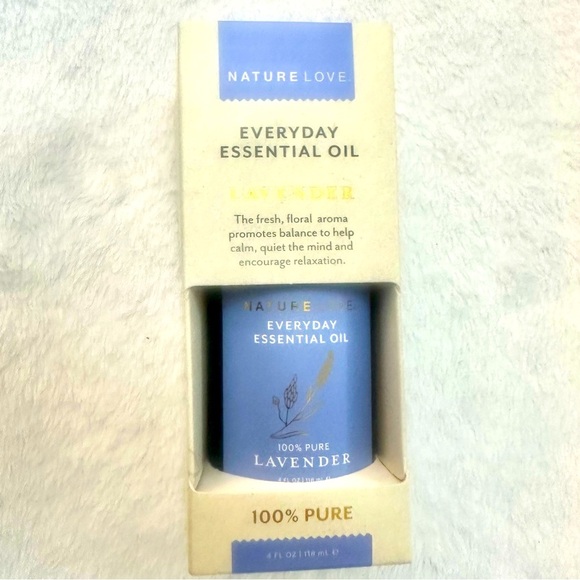 Oil Essential Blend Dropper Relax Unwind Nature Love 100% Pure Lavender 4oz NEW - Picture 1 of 2